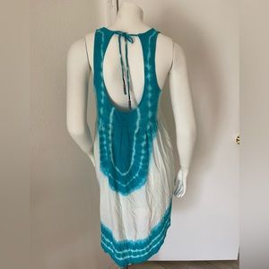 Roxy Sleeveless Tie-dyed Tank Dress Size S